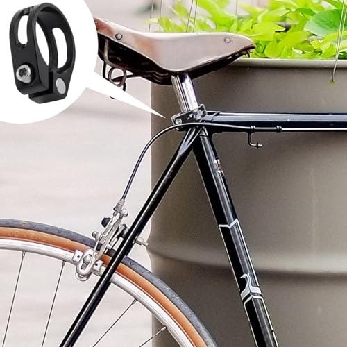 Fahrradsattelklemme - Fahrradsattelklemmen | 34,9 mm Sattelstützenklemme aus Aluminiumlegierung | Sattelrohrklemmen für Fahrräder | Hohe Härte | Fahrradzubehör für Mountainbikes