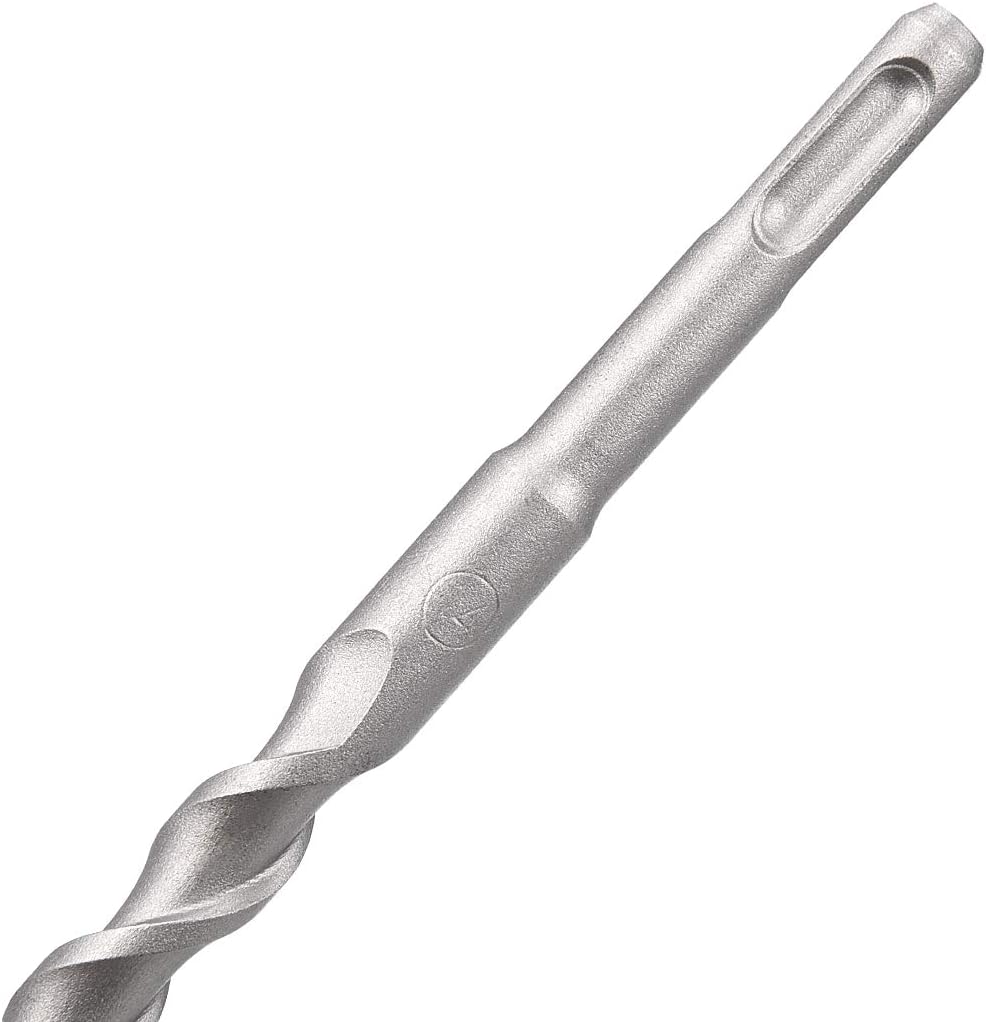 uxcell Masonry Drill Bit 14mm x 200mm Carbide Tipped Rotary Hammer Bit 10mm Round Shank for Impact Drill