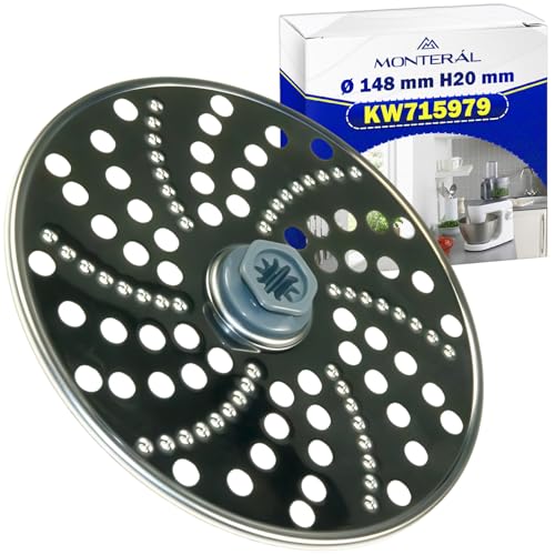 Disque Râpe pour Robot Cuisine avec le Code Original KW715979 pour Kenwood - Garantie 10 Ans - MONTERAL