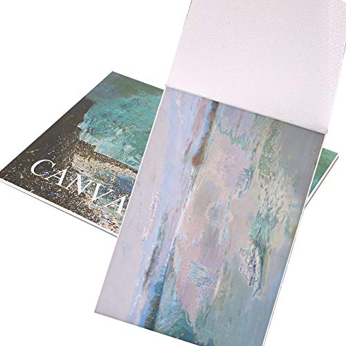Uxsiya Painting Canvas Pad, Portable Practice Professional Canvas Paper Book for Home School for Beginner - Image 3