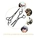 Hair Cutting Scissors Kits, Stainless Steel Hair Cutting Shears Set Thinning Scissors Hair Scissor Professional Barber/Salon/Home Shears Kit For Men Women and Pet