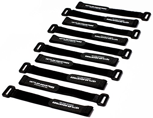 Preisvergleich Produktbild Purovi® Klett Kabelbinder 30-er Pack schwarz