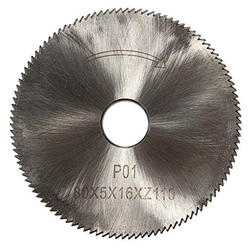80x16x5mm Cutting Wheel 110 Teeth 80 Degree Cutting Disc For Key Machine
