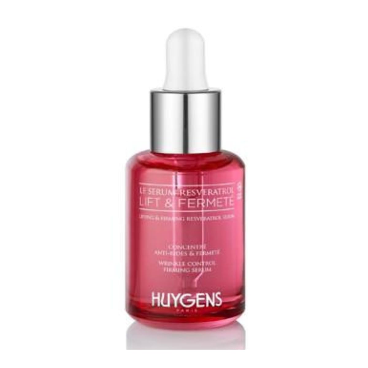 HUYGENS - Siero anti-​invecchiamento, anti-​wrinkle, fermentazione e anti-​blemishing Skincare – Youth Booster con acido ialuronico – Organic & Natural – Vegan – Made in France – 30 ml