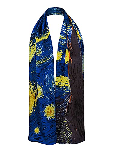 Swhiteme Luxurious 100% Silk Charmeuse Scarf
