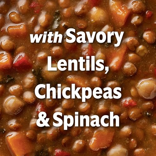 Image of Campbell's Protein Mediterranean Lentil Soup, 16.3 Oz Can (12 Pack)