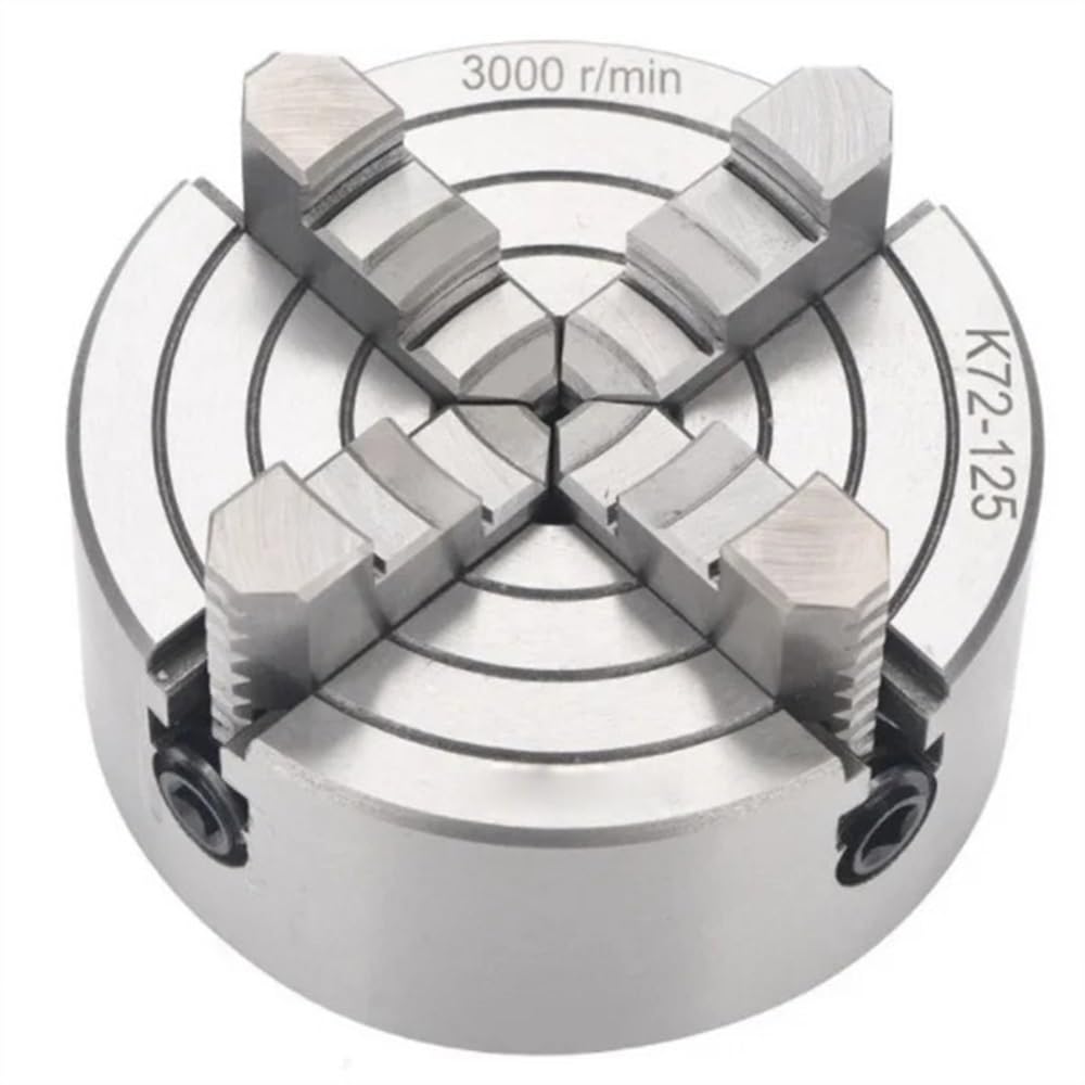 Odwracalny niezależny 4-szczękowy uchwyt tokarski 80 mm 100 mm 125 mm narzędzie do obróbki metalu akcesorium 3'' 4'' 5'' 6'' (125mm)