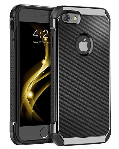 BENTOBEN iPhone 8 Case, iPhone 7 Case, Drop Protection Anti-Scratch Dual Layer Hybrid