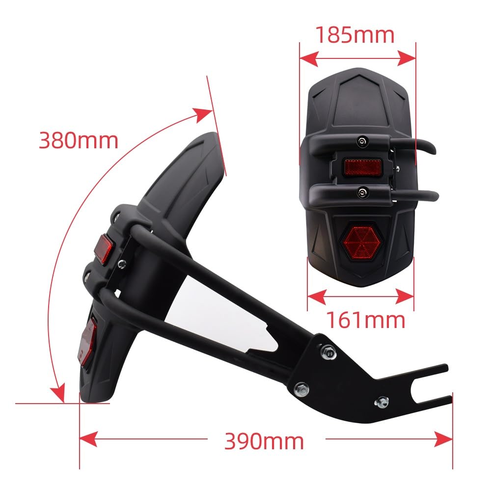 BeNsil Parafanghi Moto Parafango Ruota Posteriore Moto Paraspruzzi Parafango Moto per Y&amaha XSR155 XSR125 XSR300 XSR700 XSR900 2022 Paraspruzzi Paraspruzzi (Color : A)