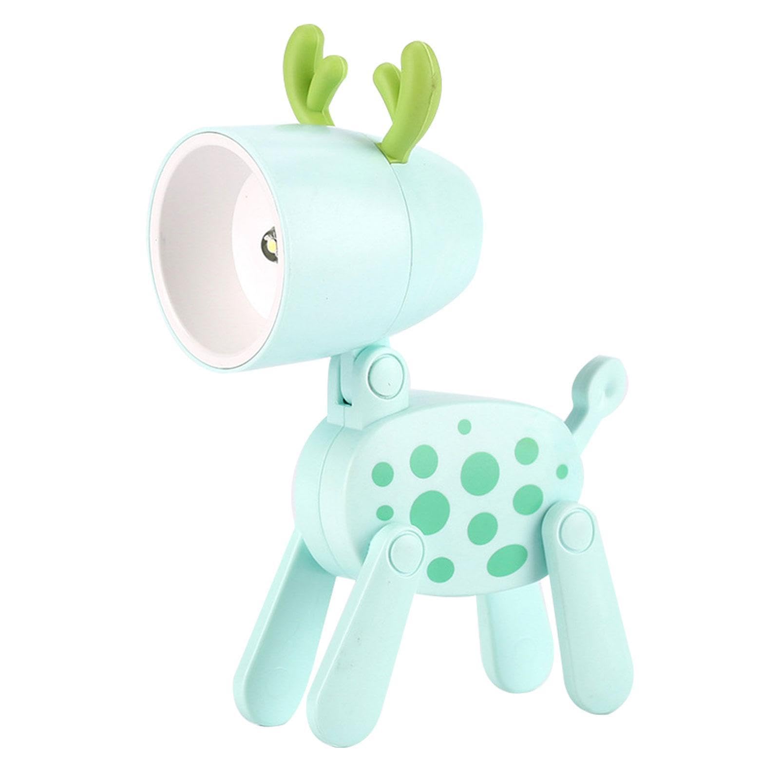 Luz De Noche Para Niños, Lámpara Plegable Con Forma De Animal Para Dormitorio | Lámpara De Mesa Con Protección Para Los Ojos Y Soporte Para Teléfono, Linda Luz LED Para Babies, Niños Pequeños, Teen
