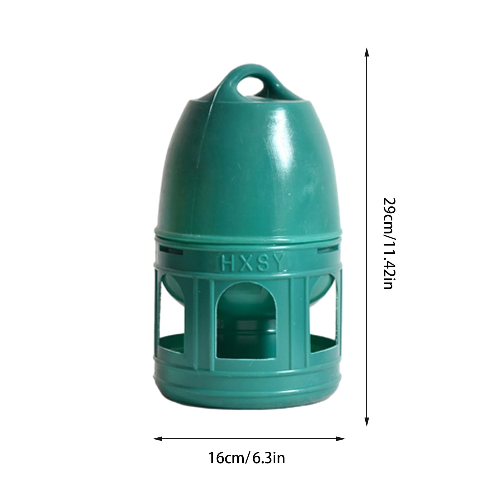 Distributeur d'eau pour Pigeons, Abreuvoir pour Pigeons | Distributeur de mangeoire à Oiseaux pour récipient à Eau pour - Poignée supérieure, Large Ouverture, Fournitures pour Animaux