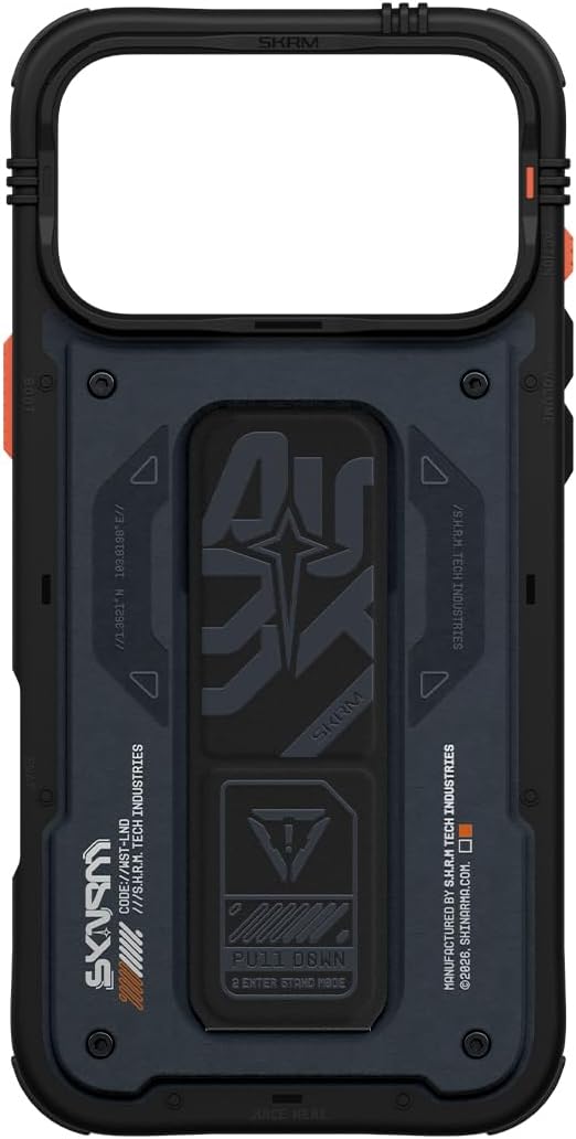 Skinarma AEGIS for iPhone 17 Pro Max Case (2025 Navy) 6.9" MAG-Charge Phone Case