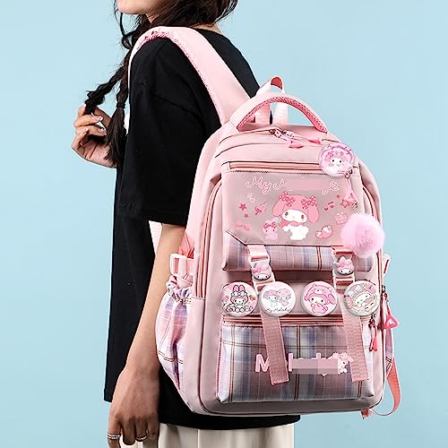 New Cute Backpack Cartoon Backpack Travel Backpacks,Large Capacity Waterproof Backpack for Christmas Gifts (7, A)3