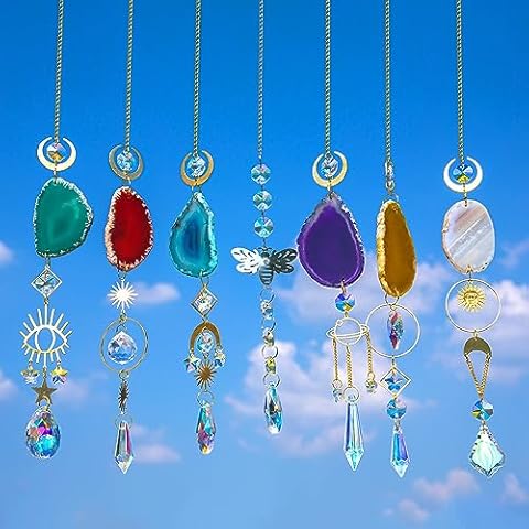 BlumWay 7pcs Crystal Sun Catchers Set Cover