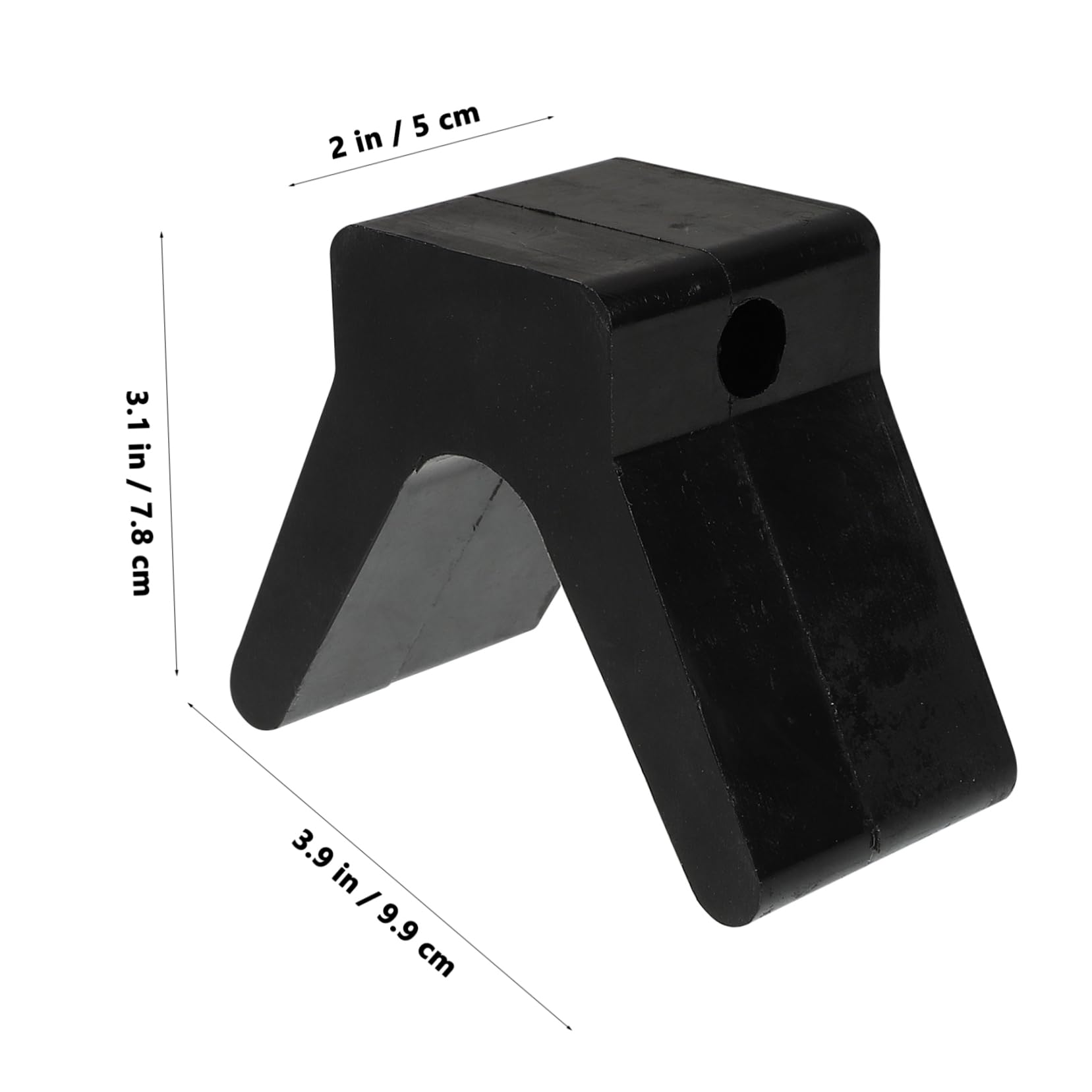 GANAZONO Rubber Boat Accessories Replacement Part for Marine Trailer Bow Stop Block