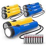 Eveready LED Flashlight (8-Pack) Bright Reliable Flashlights for General Purpose, Great for Camping, Car, Emergency Storm Power Outage Handheld Flashlight (Batteries Included)