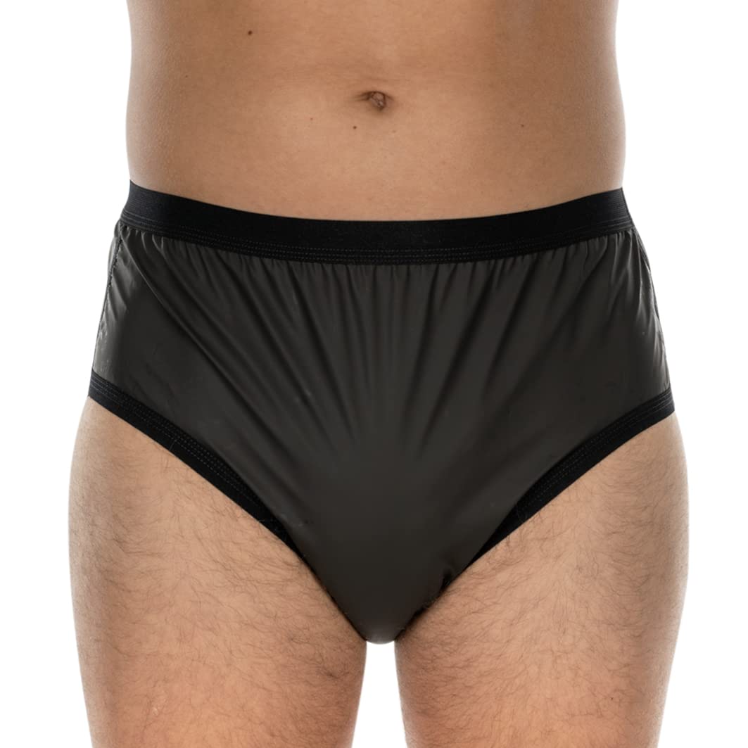 Suprima PU nietrzymanie moczu slipy forma wsuwana art. 1-286 (unisex) - antracyt - rozm. L