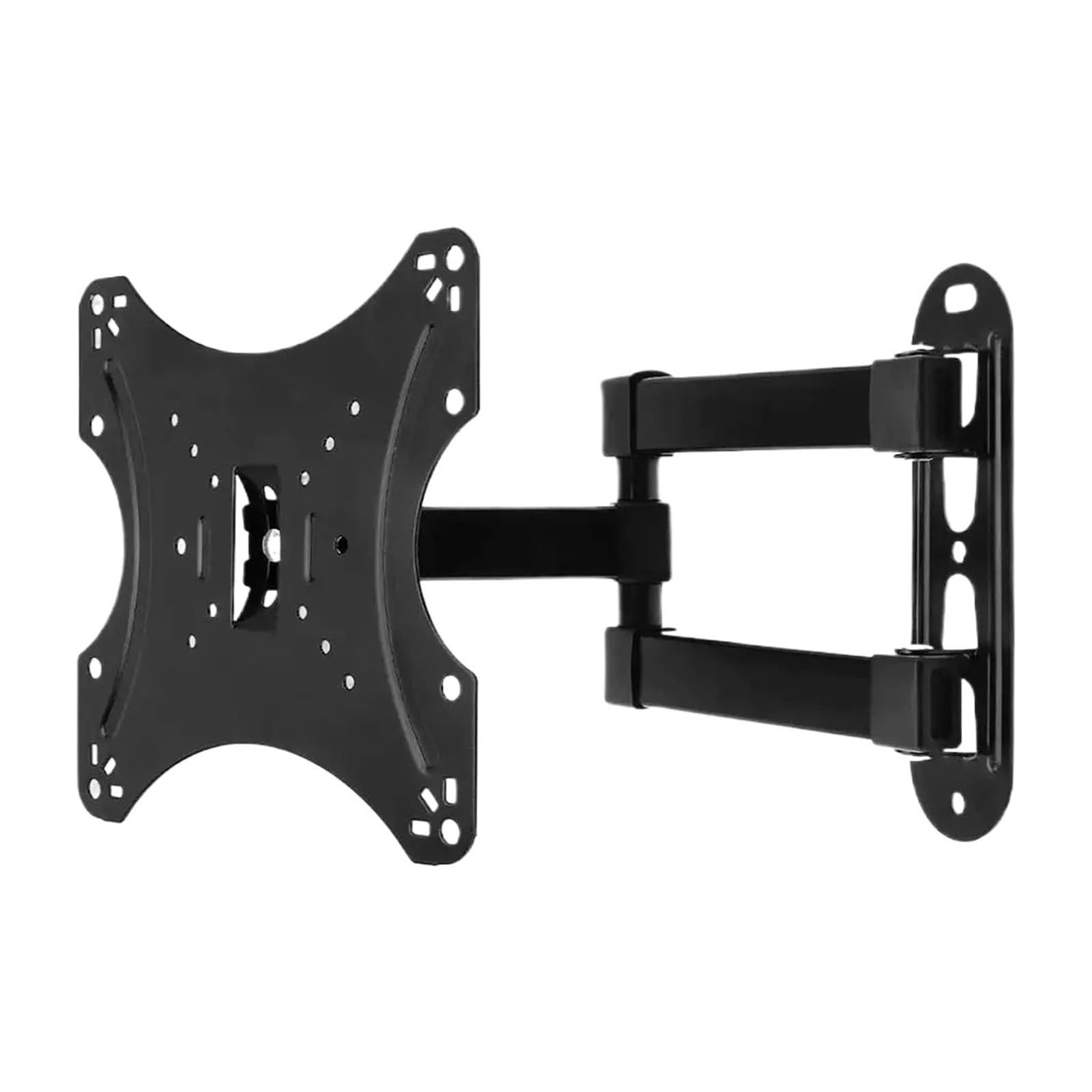 Supporto da parete per TV LCD LED da 19 a 55 pollici, regolabile, supporto da parete per TV a braccio lungo, supporto da parete per TV Max VESA 400 x 400 mm (14 a 42 pollici)