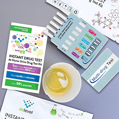 EZ LEVEL 12 Panel Urine Multi Drug Test Kit (25 Pack)