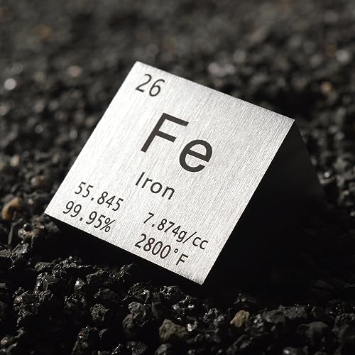 Pfcke PSK-TEI Iron Cube Metal Density Cubes Pure Metal High Density Element Cube thumb #5
