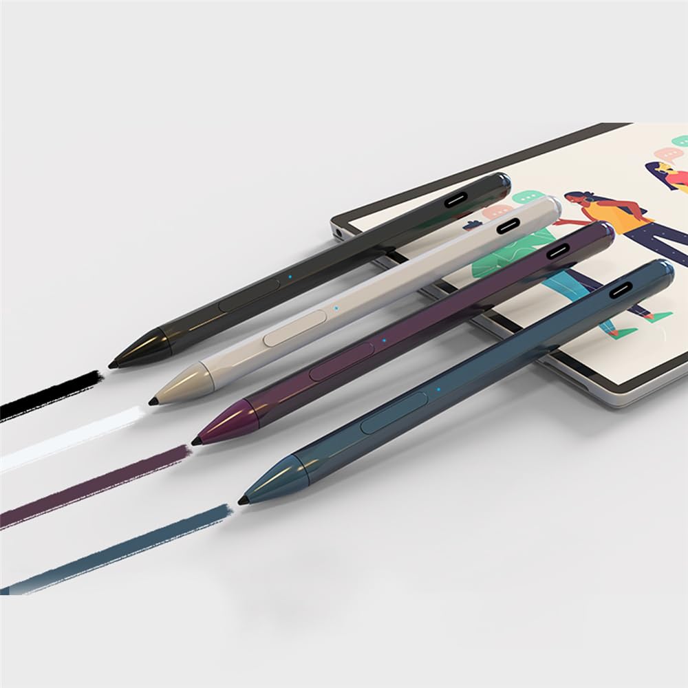 Rysik, wysokociśnieniowy wrażliwy długopis do Microsoft Surface Go Pro 8 7 6 5 4 X Latpop ołówek do ekranu dotykowego (niebieski)