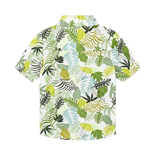 Mud Kingdom Little Boys Summer Shirt Fashion Letter Graffiti2