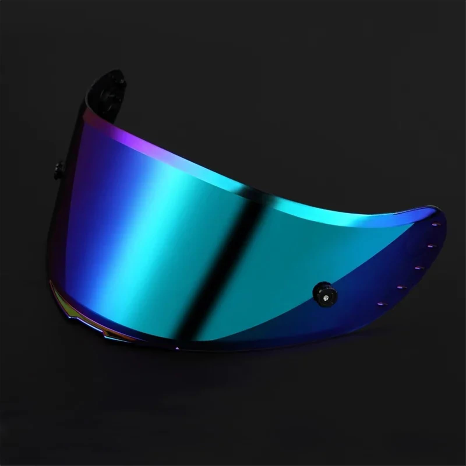 Visiera per Lenti per Casco Visiera for casco da moto, occhiali, schermo, parabrezza, accessori(Blue Visor)
