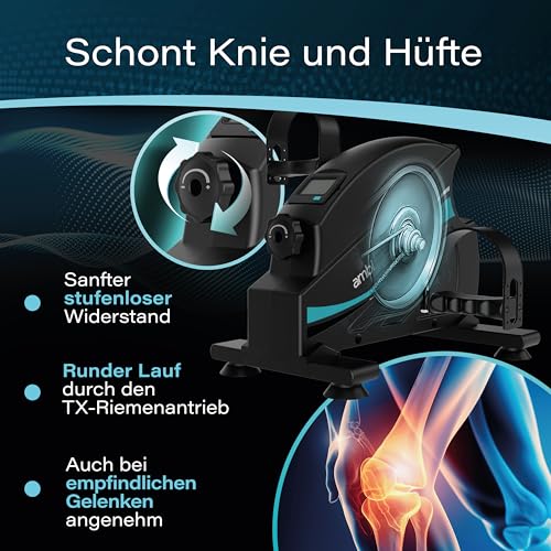 Mini-Heimtrainer-Pedaltrainer-Set-leise-laufruhig-stufenlos-einstellbar-Beintrainer-Armtrainer-mit-Trainingsmonitor-Ergometer-Fahrrad--Fitnessgerat-fur-Zuhause-Reha-Fitnessbike-AMBIFIT | Dealmeister.io Alt tag für bilder post titel