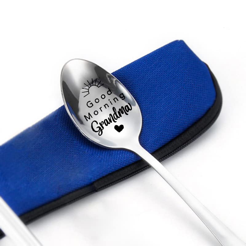 Good Morning Nana Spoon - Perfect Grandma Gift For Birthday, Christmas & Mother's Day From Grandkids