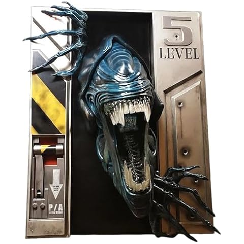 Unique Alien Resin Wall Sculpture Decor Cover