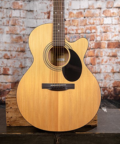 Jasmine S34C Nex Acoustic Guitar,Natural #TOP1