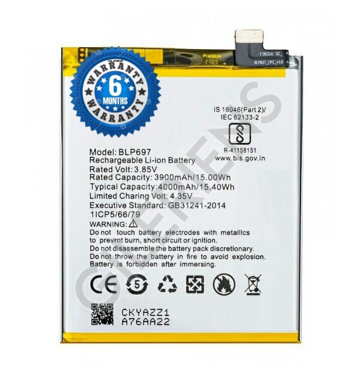 Image of Orignal blp697 Battery for Oppo F11 Pro with 6 Months Warranty (for Oppo F11 Pro)