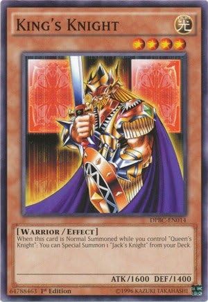 Yu-Gi-Oh.  King & # 39 s KNIGHT (dpbc-en014)  Duelist Pack 16 Battle City  1st Edition  Común