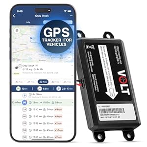 Brickhouse GPS Tracker for Vehicles – Livewire Volt 4G LTE Wired Car Tracker with GPS Tracking & Mapping – Enhance Security with Real-Time 24/7 Surveillance – Easy Installation – Subscription Required