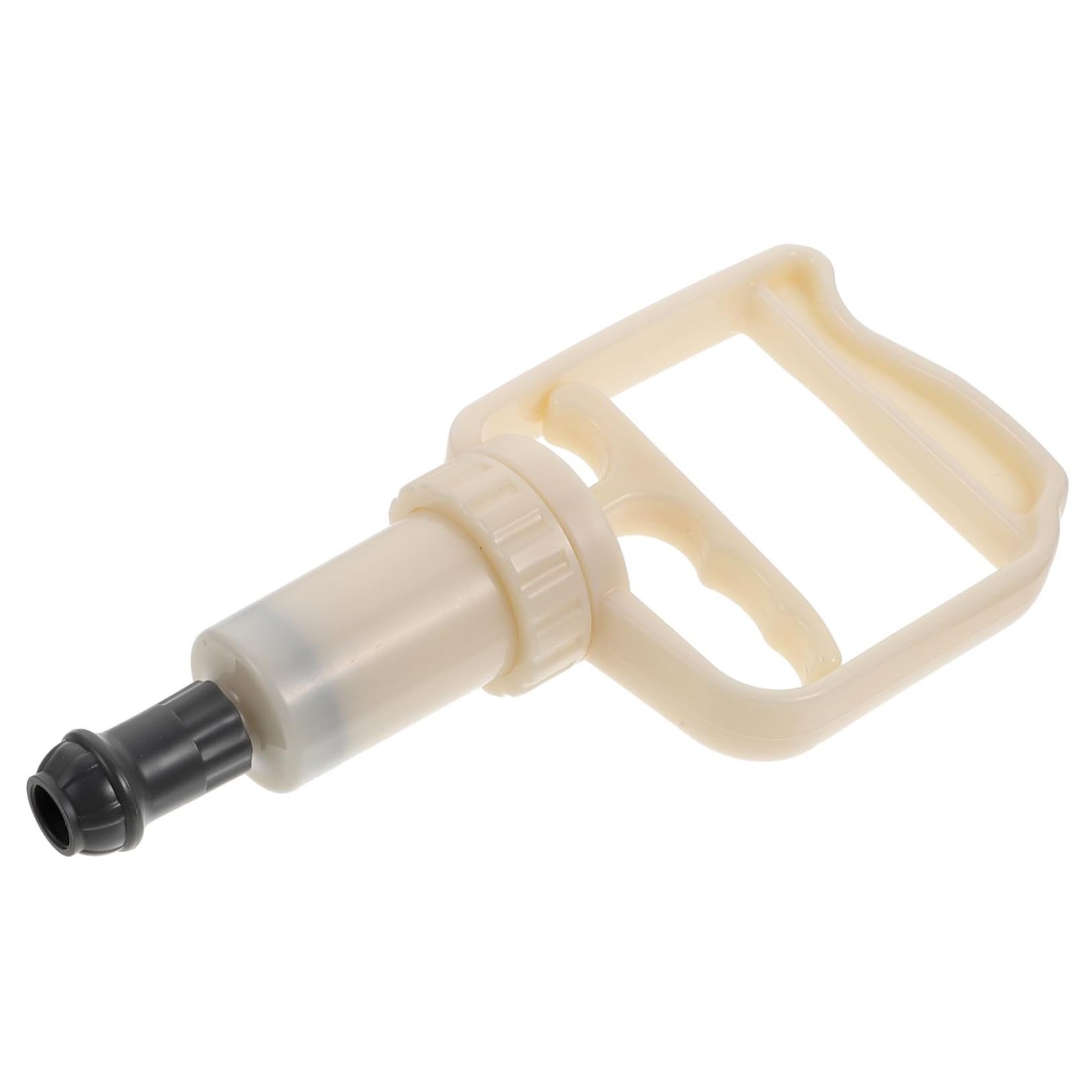 PartyKindom Pompe Manuelle à Vide pour Ventouses D'acupression en Abs Beige, Portable et Sûre, Accessoire pour Thérapie par Ventouses