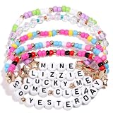 AICase for Hilary Duff Concert Outfit Merch Gifts Inspired Bracelets 5 Pcs