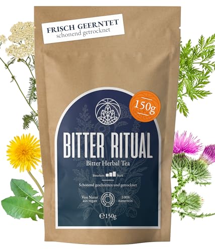 Infusión de Hierbas Amargas Monte Nativo (150 g) – Ajenjo, Diente de León, Milenrama, Manzanilla, Té de Menta & otras hierbas amargas – Natural, aromática & versátil