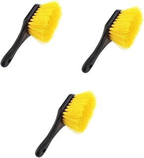 FAVOMOTO 3 Pçs Escova De Limpeza De Tapete Escova De Limpeza De Carro Escova De Limpeza De Tapete Escova De Limpeza De Roda Escova De Limpeza De Pneu Escova De Roda De Cubo