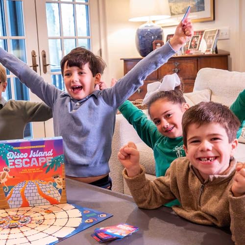 Disco Island Escape juego de mesa para 2-4 jugadores miniatura 2