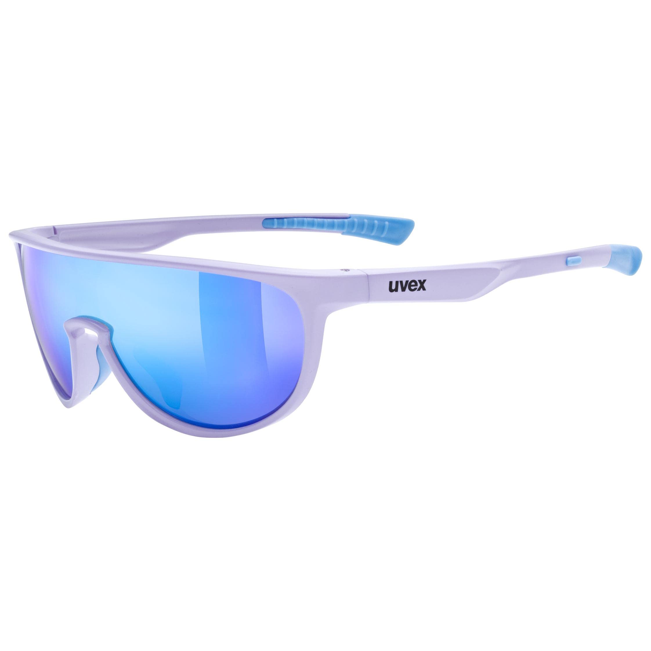 Uvex Unisex-Kids, sportstyle 515 sun glasses, lavender matt/mirror blue, one size