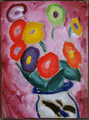 Affiches et gravures nature morte florale décoration salon tableau peinture 60x90
