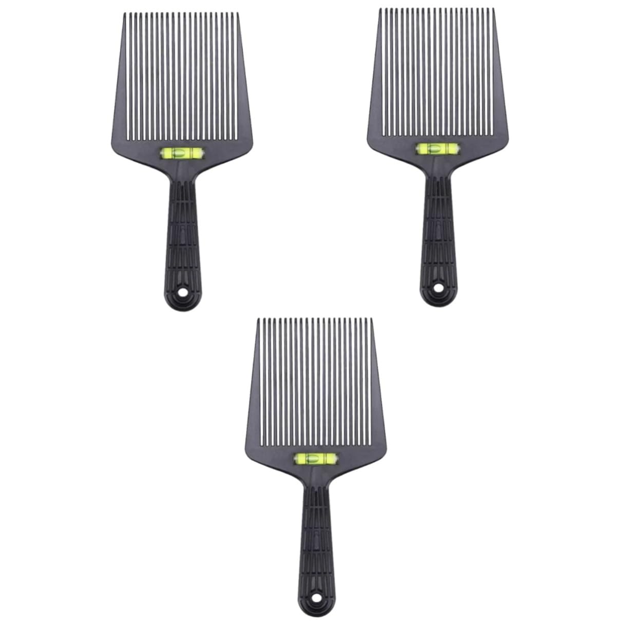 Housoutil 3stücke Herren Haarschneidekamm Professioneller Horizontaler Friseur Kamm Anti-statik Leicht Und Tragbar Für Salon Und Heimgebrauch Für Präzise Haarschnitte Und Styling