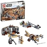 LEGO 75299 Star Wars: The Mandalorian Ärger auf Tatooine Bauset mit Baby Yoda das Kind Figur, Staffel 2, Spielset - LEGO