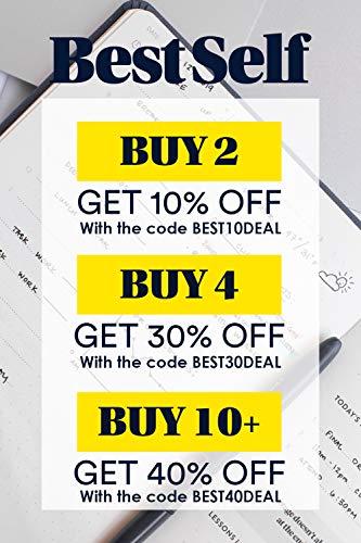 SELF Journal by BestSelf — Undated 13-Week Planning, Productivity and Positivity System for Max Achievement and Goal Success — Track Gratitude, Habits and Goals Daily and Weekly (Charcoal) - Thumbnail 3