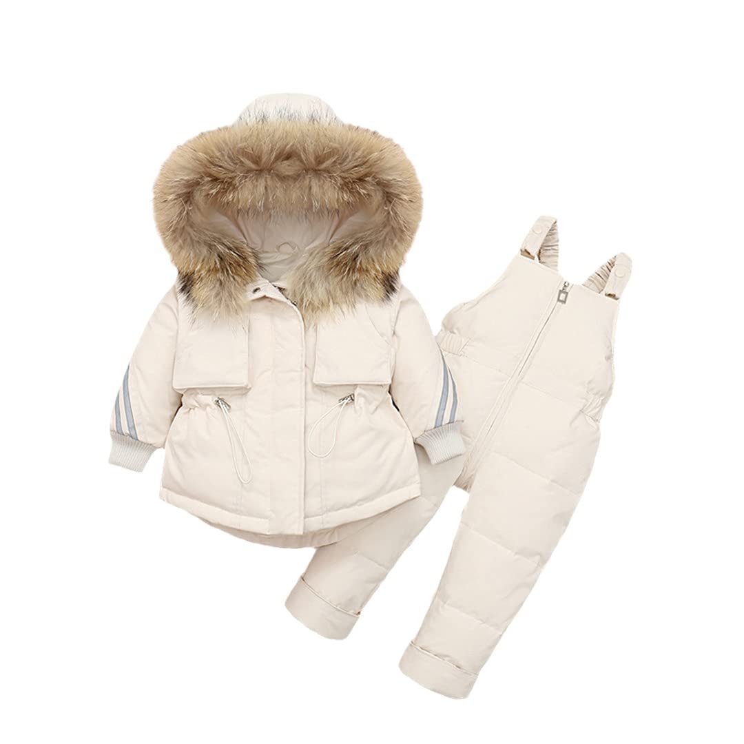 Winter Children Clothing Sets Snow Suit Jackets Jumpsuit 2Pcs Set Baby Boy Girls Duck Down Coats Toddler Girl
