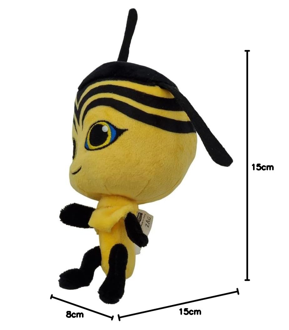 BANDAI - Miraculous Ladybug - Weiches Stofftier 15cm - Pollen - P50694 – Ansicht 8