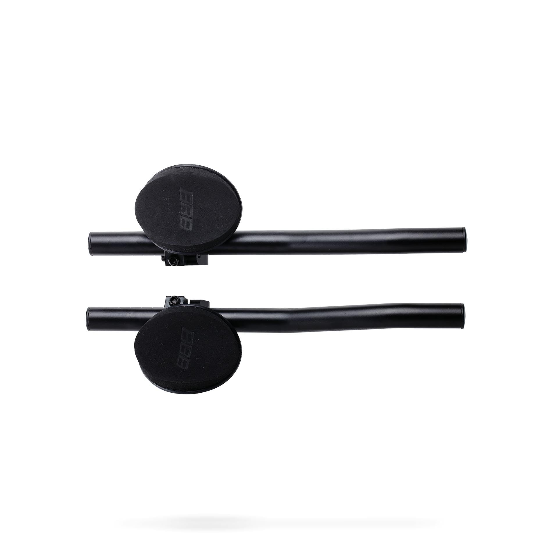 BBB Cycling AeroLight Barres Triathlon en Aluminium | Aerobar en S pour Vélos de Route avec Coussins de Bras en EVA | Compatible avec Guidons de 25,4/31,8 mm | BHB-58