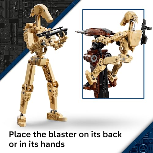 Build the Ultimate LEGO Star Wars Adventure: Phantom Menace Battle Droid with STAP - Perfect Gift & Learning Toy for Ages 12+ (Set 75428) - Image 6