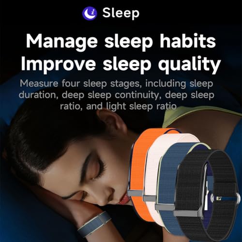 Elprico Screenless Fitness Tracker Band, wasserdichte Aktivität und Schlafmonitor mit 45 -tägiger Batterie, Smart Armband Health Band für Männer und Frauen (Black)