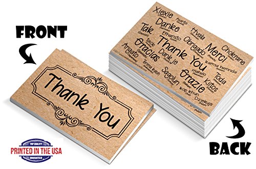 Thank-You-Business-Cards-with-Kraft-Color-Printed-Background-on-uncoated-Matte-Finish-for-a-Natural-Look-and-Feel-Box-of-100